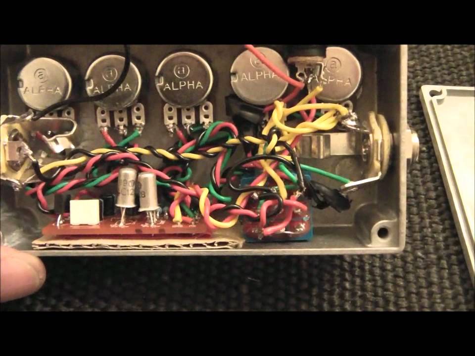 Fuzz Factory Clone pedal build