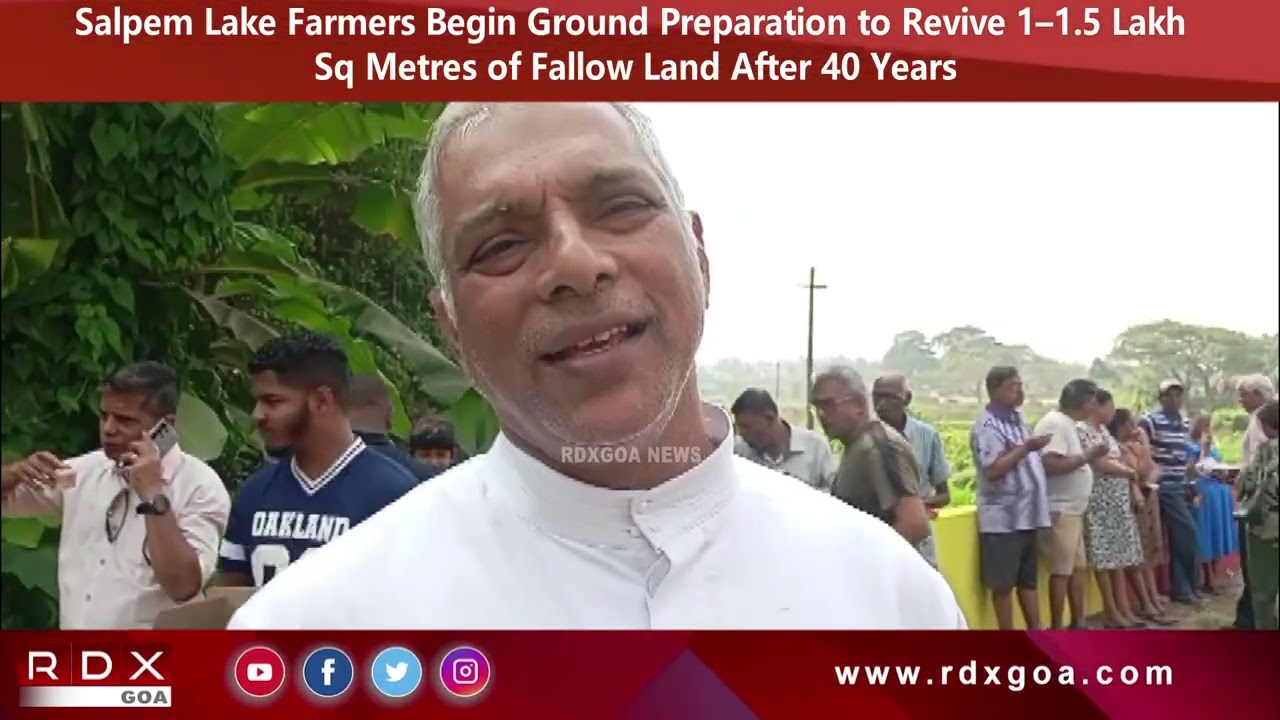 Revival at Salpem Lake: Farmers Prepare Ground to Cultivate Fallow Land After 40 Years