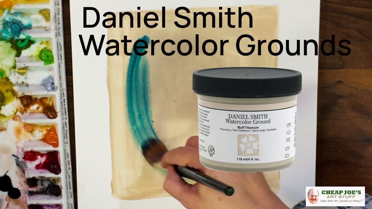 Cheap Joe's 2 Minute Art Tips - Daniel Smith Watercolor Grounds