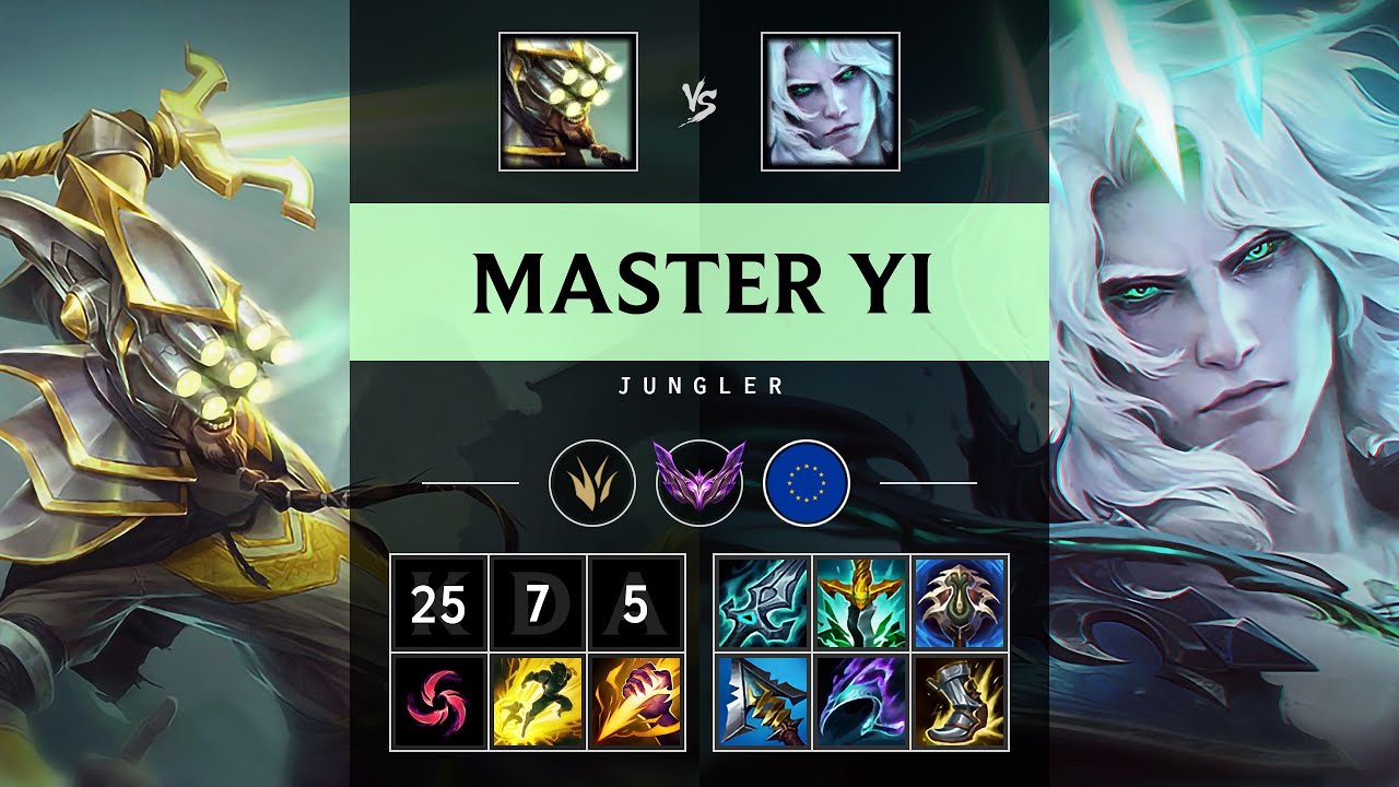 Master Yi Jungle vs Viego: Unstoppable - EUW Master Patch 14.17
