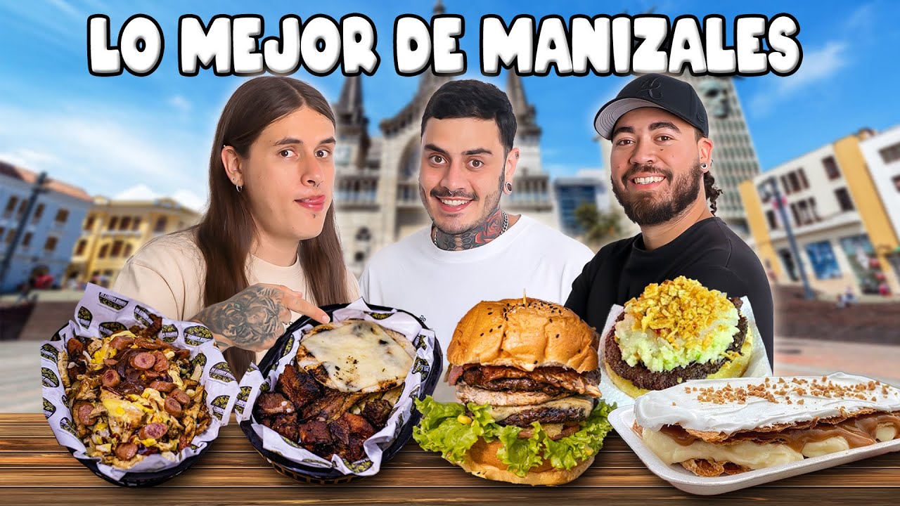 TODO LO QUE NOS COMIMOS en MANIZALES !! 😱👉😋 RUTA GASTRONÓMICA