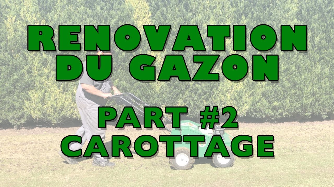 #002 - Carottage d'un gazon