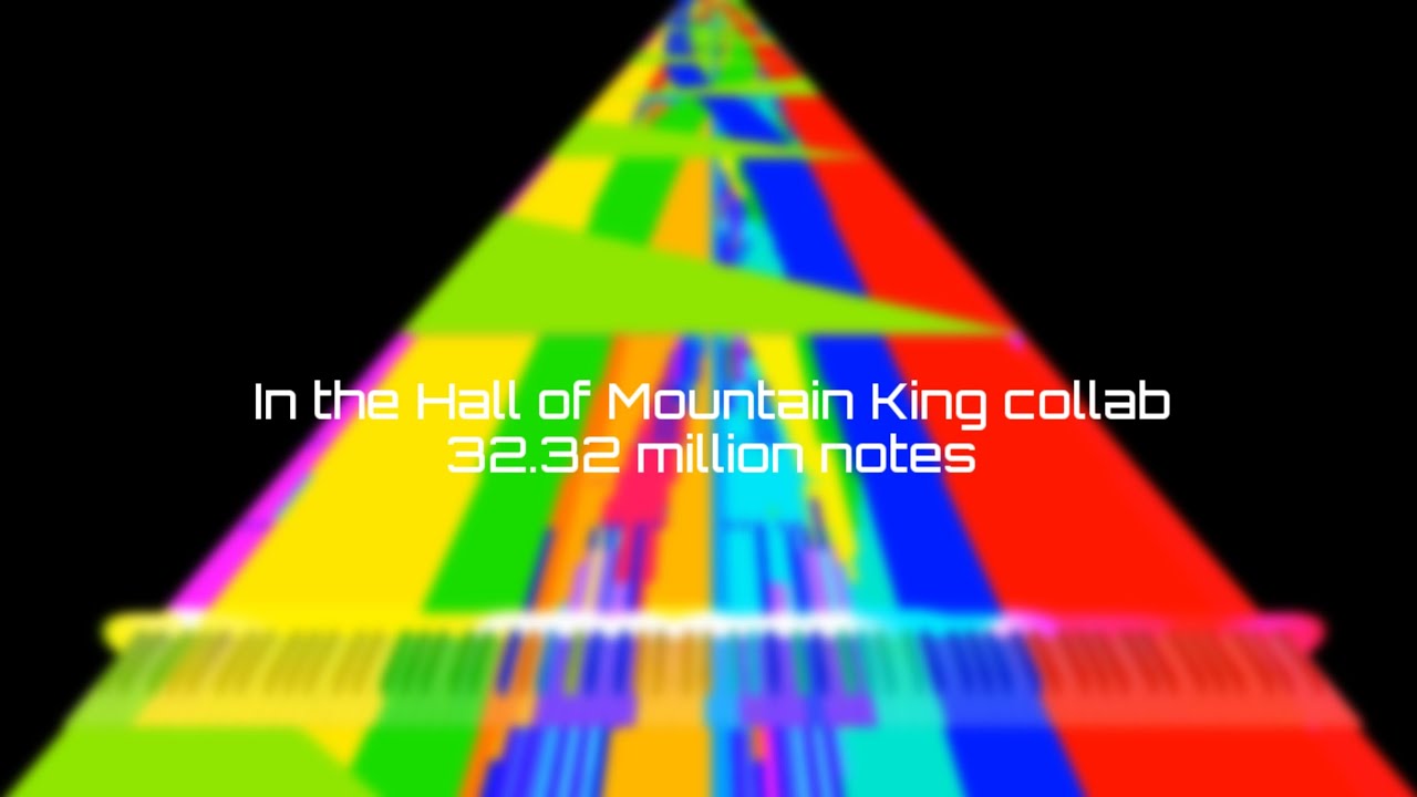 [Black Midi] In the Hall of Mountain King collab - 32 million notes | NewFall 2023, HRK. EXEX, JMv5