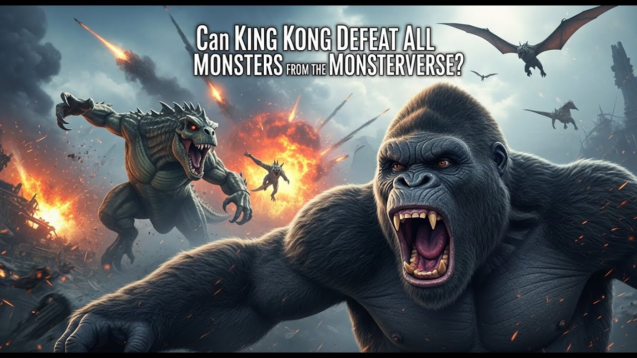 Can King Kong Defeat All Monsters From The Monsterverse In Skull IsLand?