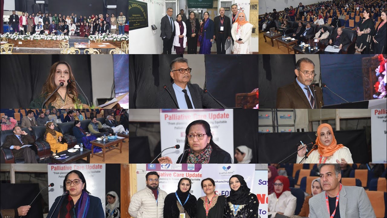 Anaesthesiology department, GMC Srinagar Organizes CME-cum-Workshop on “Palliative Care” 