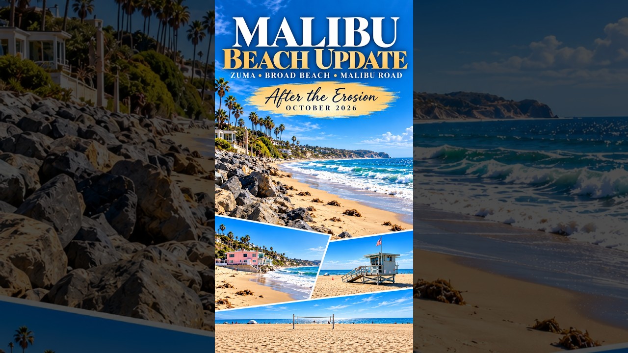 Malibu Beaches After the Erosion | Zuma, Broad Beach & Malibu Road (2026)