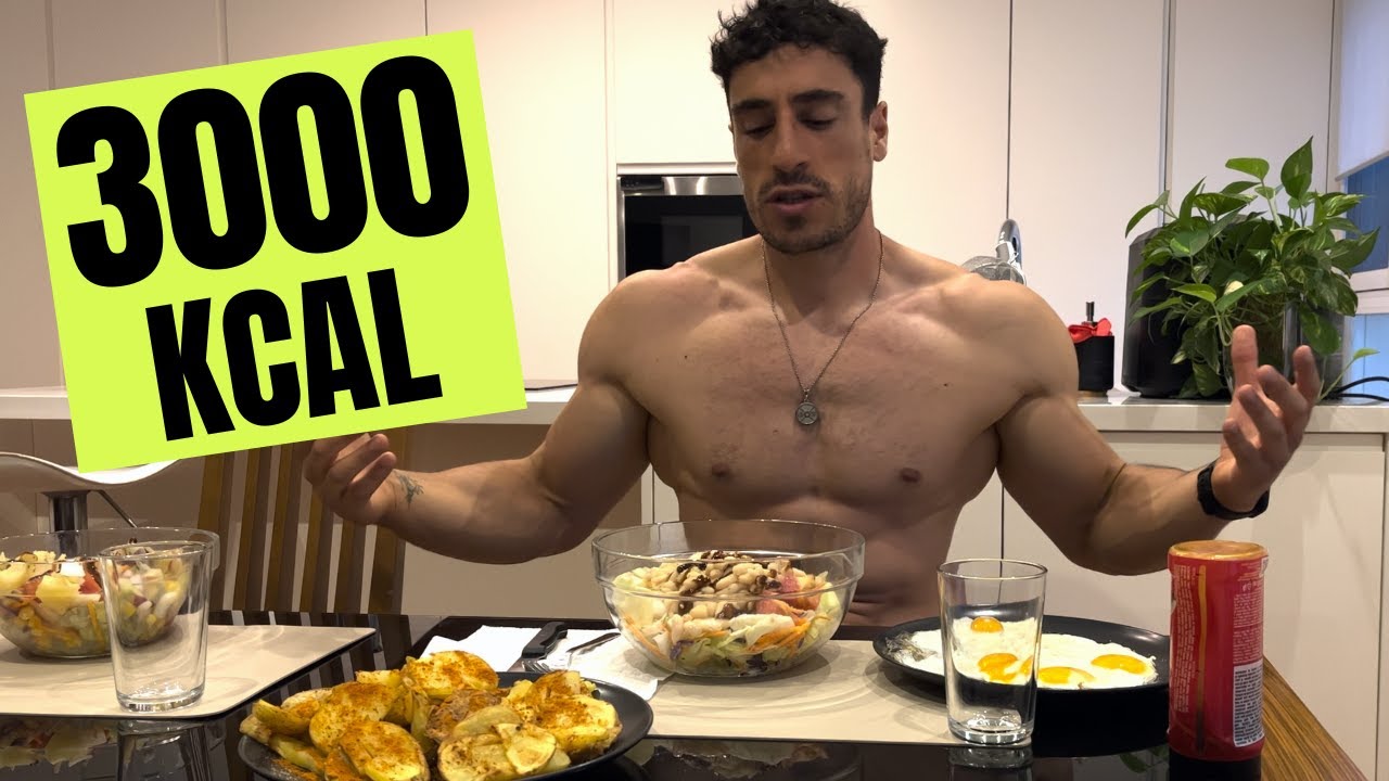 14 WEEKS OUT | UN DÍA EN MI DIETA de 3000 KCAL