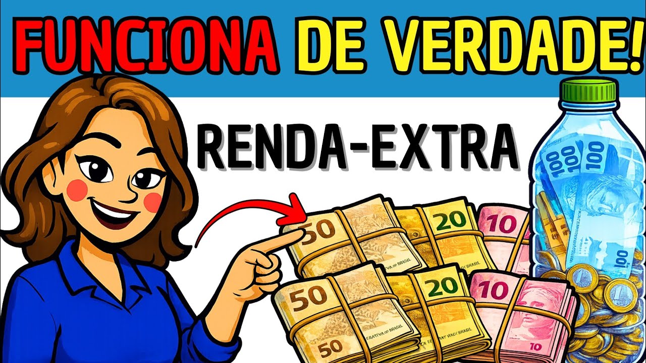 10 Rendas Extras REALISTAS pra quem trabalha, tá cansado e endividado