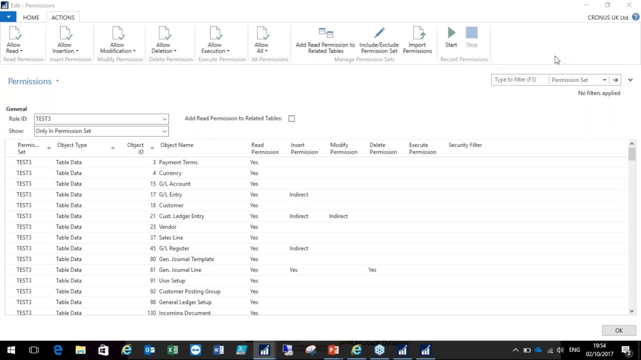 Microsoft Dynamics NAV 2017 - Role Centres and Permissions Webinar