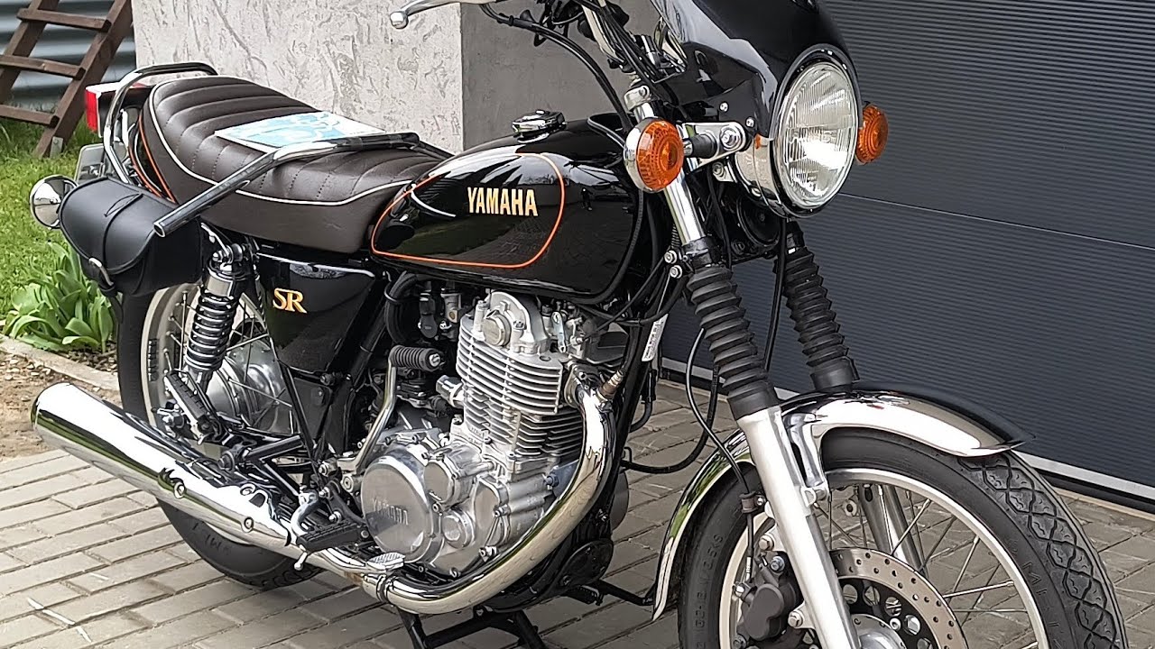 Yamaha SR 400 2014 11900km wideoprezentacja @Janesymoto