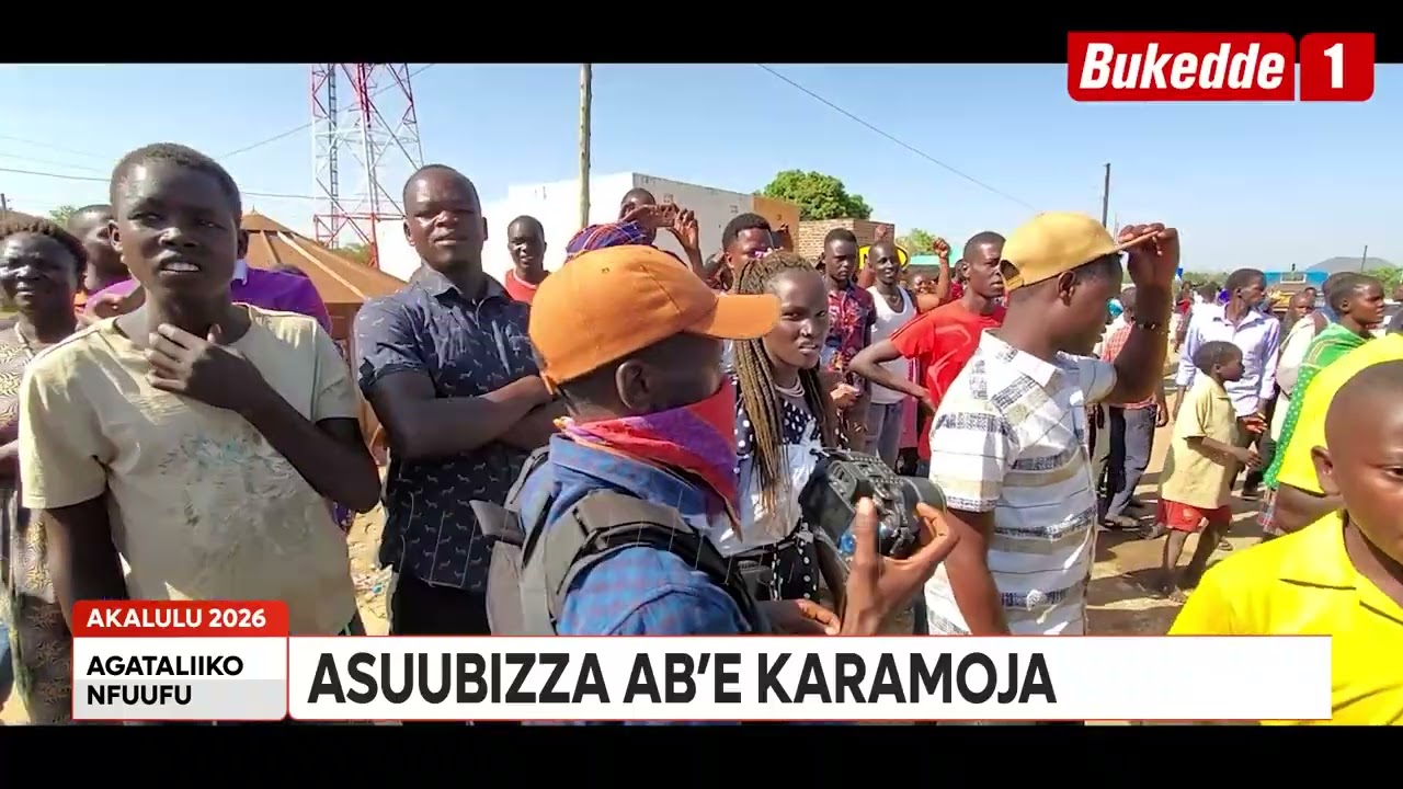 Agataliikonfuufu: Kyagulanyi anoonyezza akalulu n'asuubiza abe Karamoja  Baakufuna mu by'obugagga.