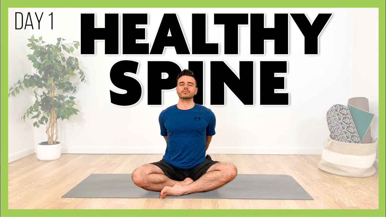 10 min Yoga for a Healthy Spine | 7 Day Beginner Yoga Challenge