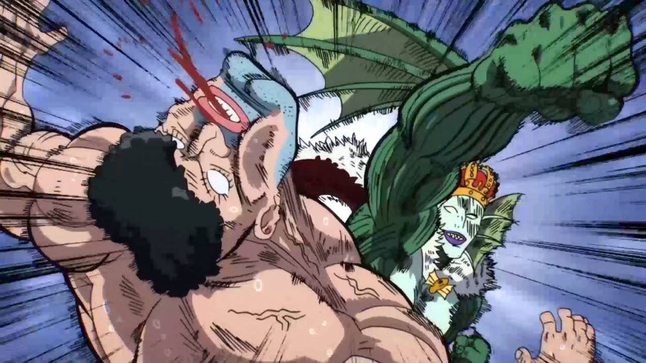 원 펀맨 최고의 장면 ! 수중 독재자의 잔인한 공격 ...[One Punch Man ]