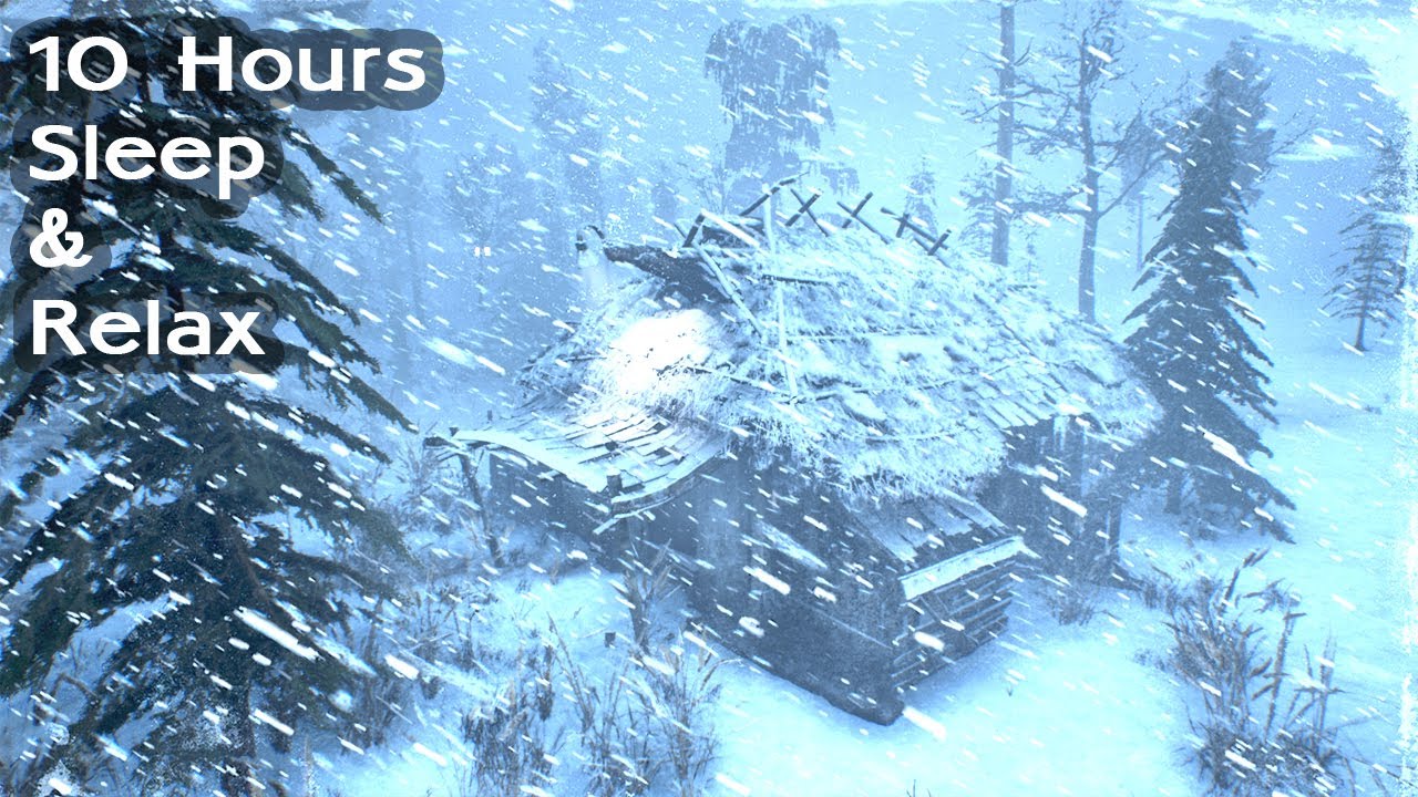 FEROCIOUS SWEDISH SNOWSTORM | Intense Blizzard Sounds, Howling Winds & Frozen Winter Ambience