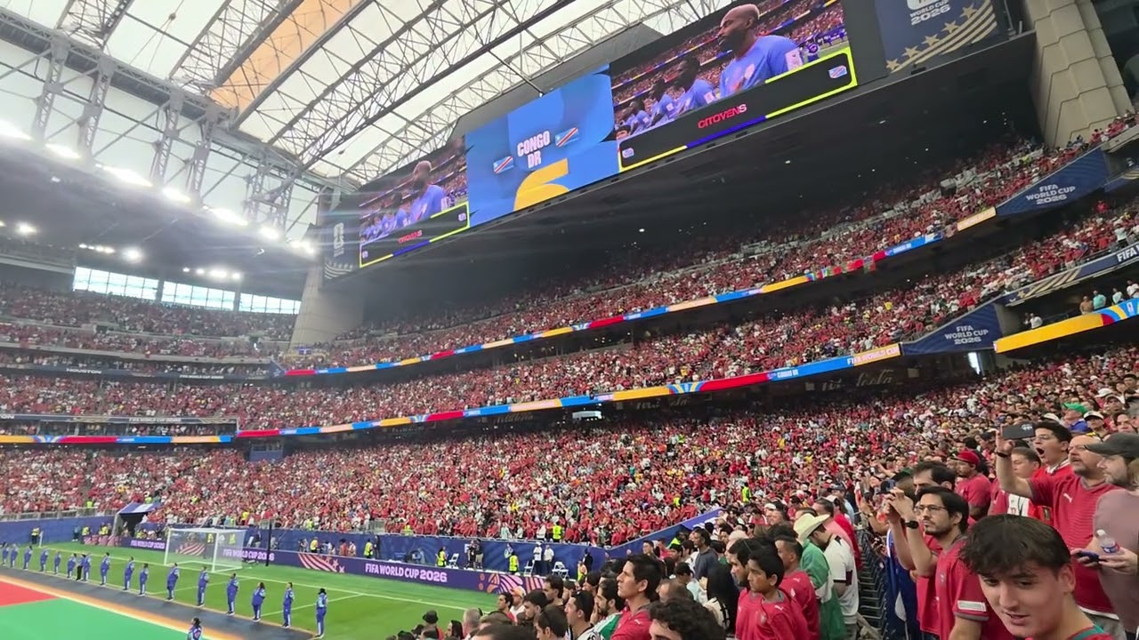 Congo National Anthem vs Portugal Houston 6-17-26