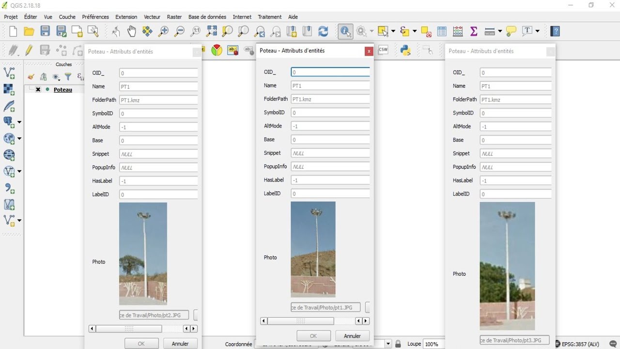 🔴 QGis : Insérer des photos collectées dans la Table attributaire dans QGis