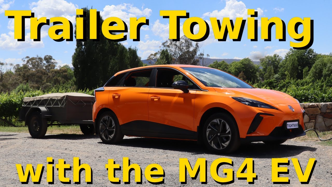 Towing with the 2024 MG4 EV