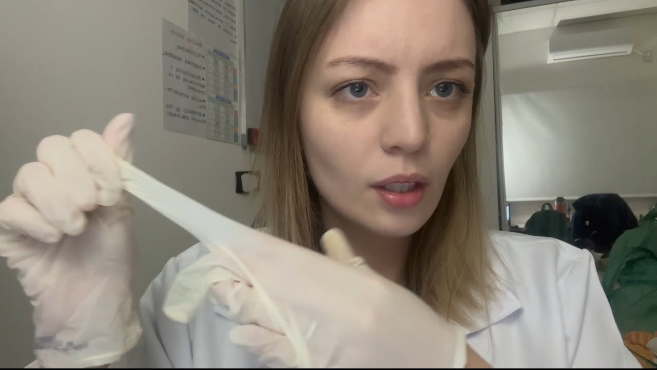 CLARA | ASMR 💕 ROLEPLAY: Médica confusa fazendo rápido o seu EXAME DOS NERVOS CRANEANOS 