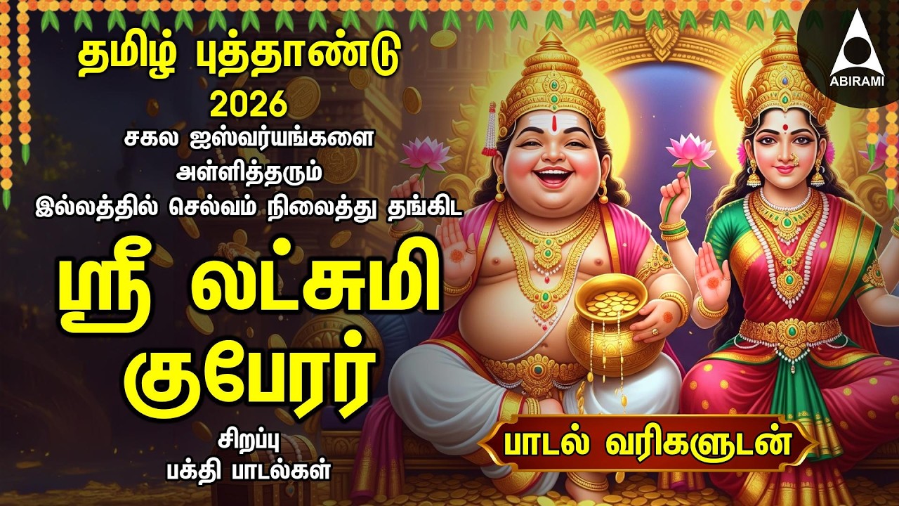 Tamil New Year 2026 Sri Lakshmi Kubera Bakthi Padalgal | Potri On Sri Lakshmi Guberar And Songs