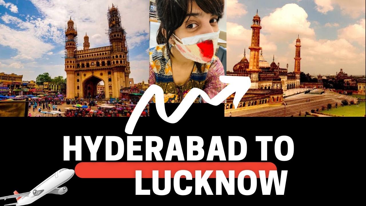 Travelling from Hyderabad to Lucknow | Flight travel in COVID | Travelling Video | SHWETA SINGH