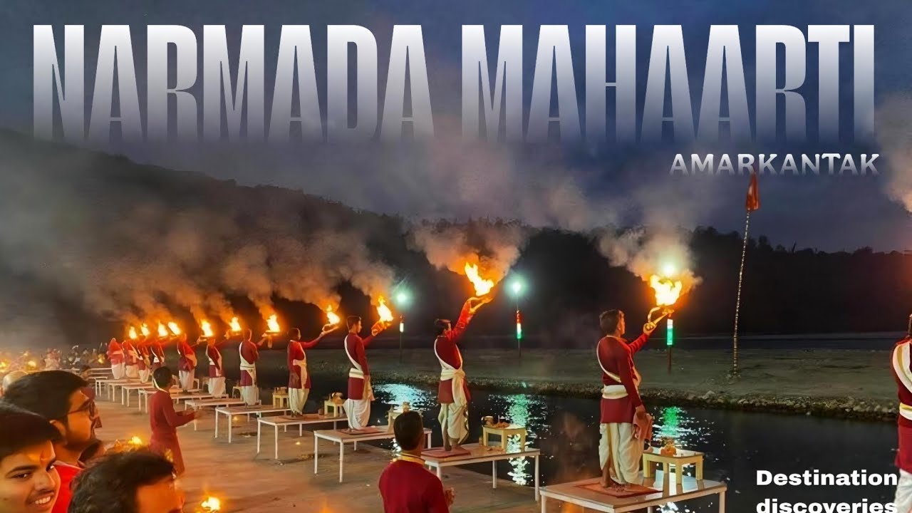 Narmada mahaarti 🙏🏻🚩🔱 #NarmadaMahotsav #Amarkantak #Narmada #MadhyaPradesh #India #NarmadaRiver