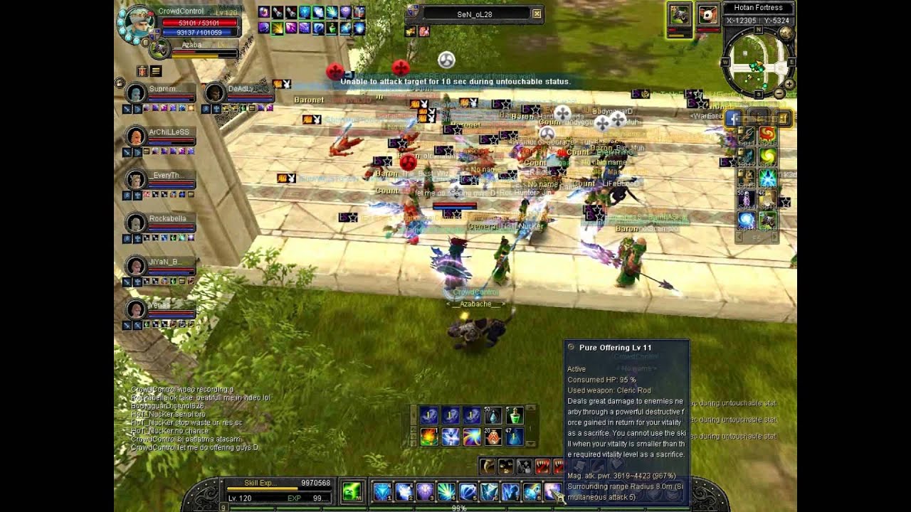 EvilSouls agaisnt CrueLs Union  23:11:2013 hotan fortress war