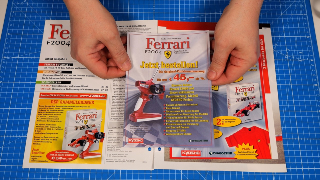 DeAgostini RC Ferrari F2004 #07