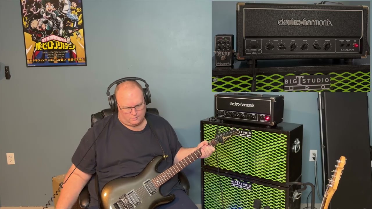 Electro Harmonix Mig 50 and Metal Muff Nano Pedal