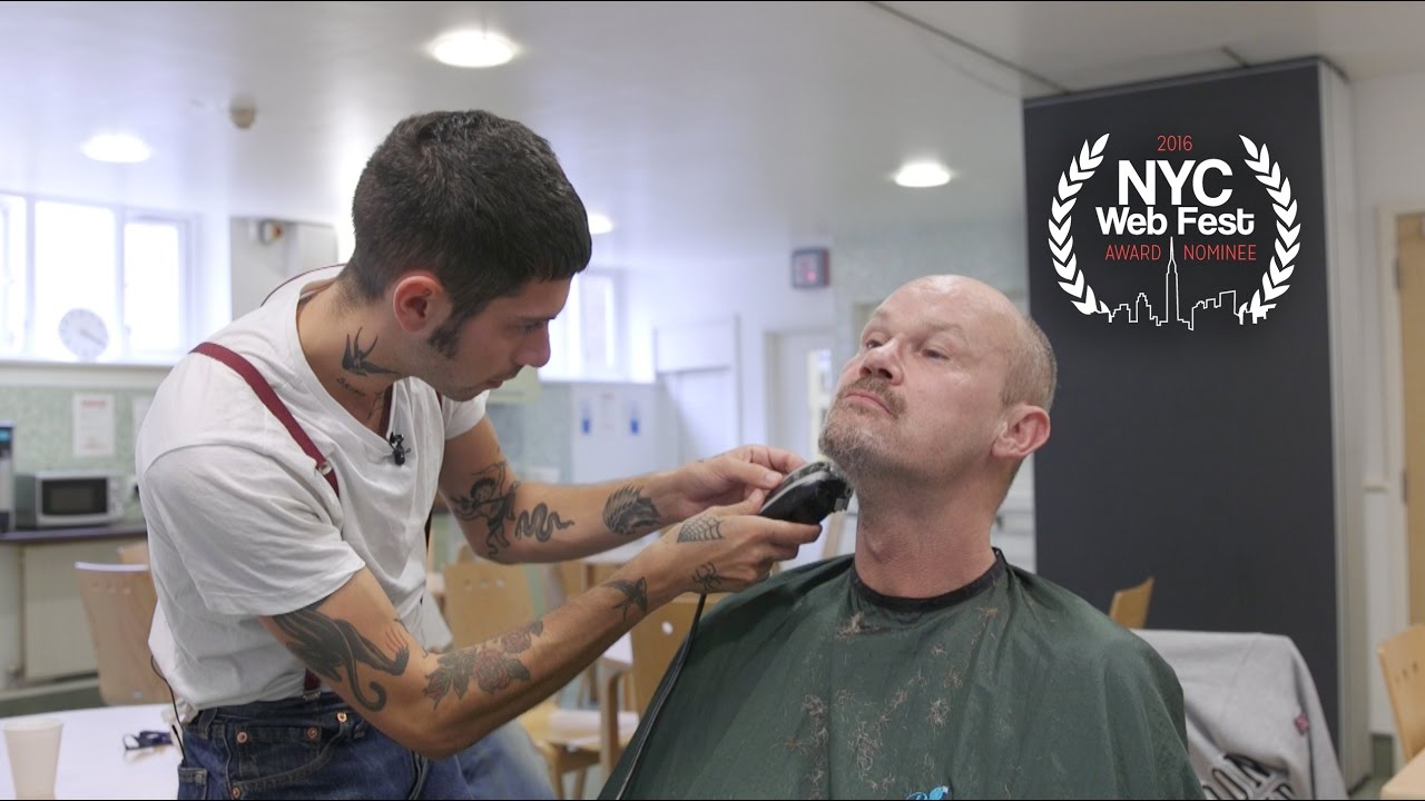 Volunteer hairdresser for the homeless - Londoner #172, Tom Warr