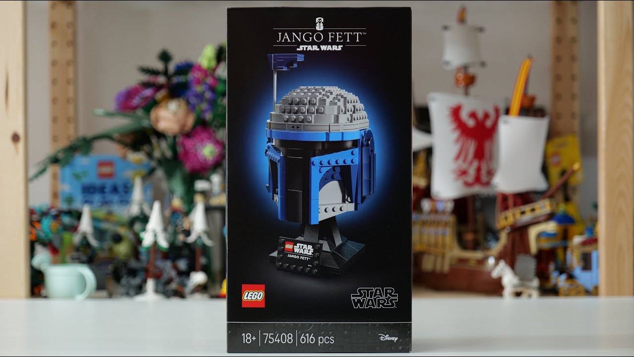 LEGO Star Wars 75408 Jango Fett Helmet Speed Build