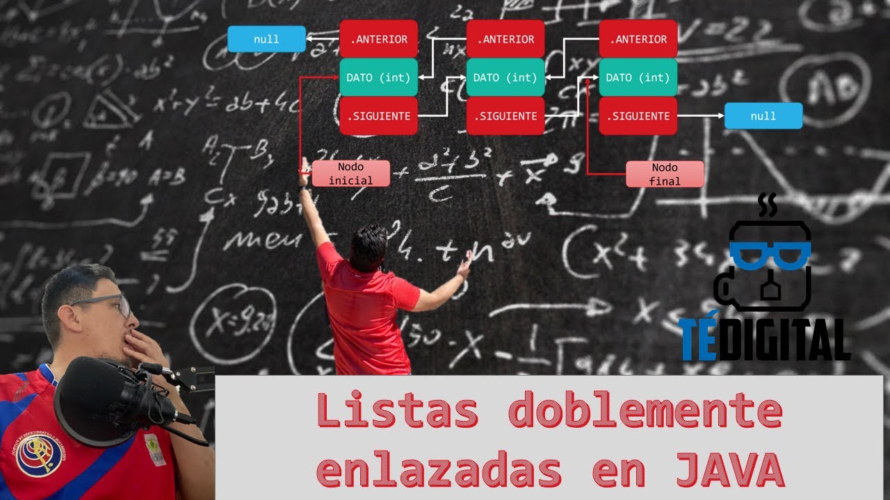 Listas doblemente enlazadas en JAVA - programación fácil para principiantes.