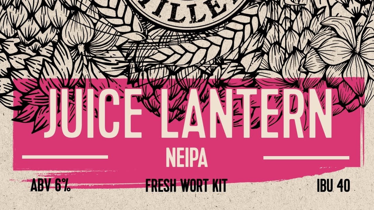 Juice Lantern - New England IPA (Malt Miller; Fresh Wort Kit)