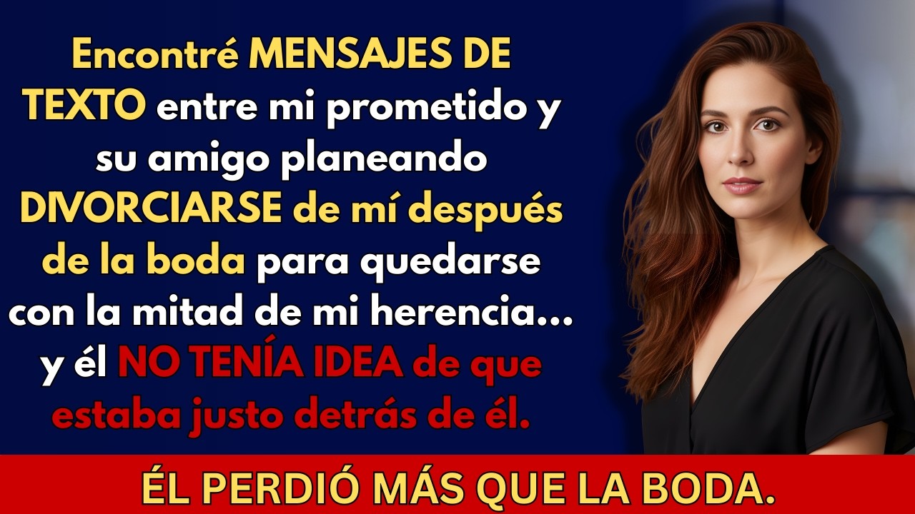 Mi prometido planeaba divorciarse de mí justo después de la boda para quedarse con lamitaddemidinero