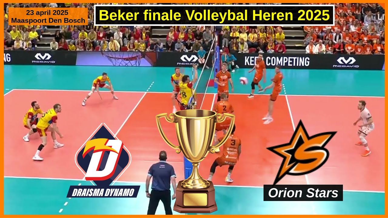 Bekerfinale 2025 Orion Stars - Draisma Dynamo (21 april 2025) Big Points in 10 minuten
