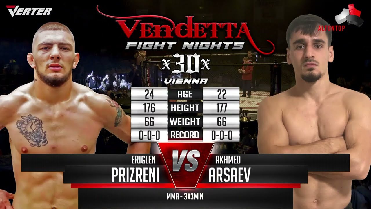 VENDETTA 30: PRIZRENI vs ARSAEV | FULL FIGHT