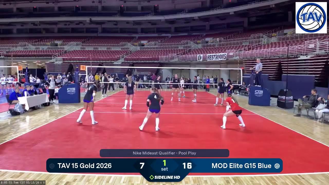 TAV 15 Gold 2026 vs. MOD Elite G15 Blue (2026.03.13)