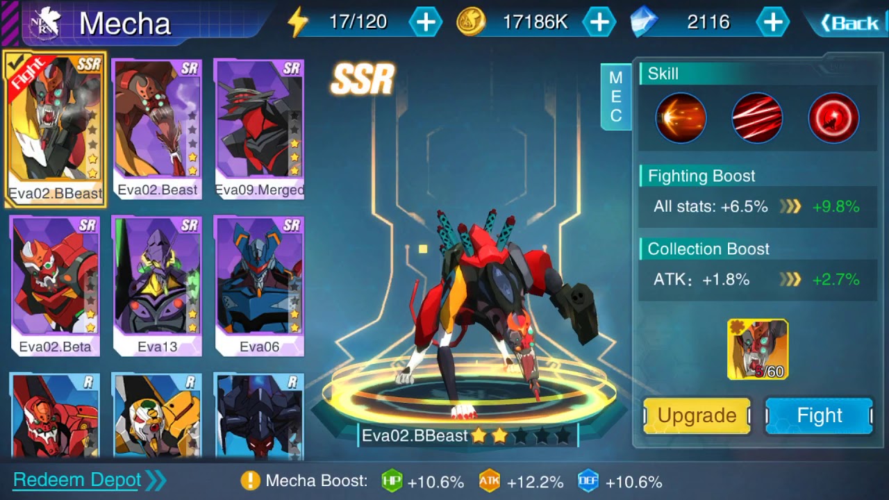 [ GAME CLOSED ] All Evangelion Units in Eva Dawn ( english version )