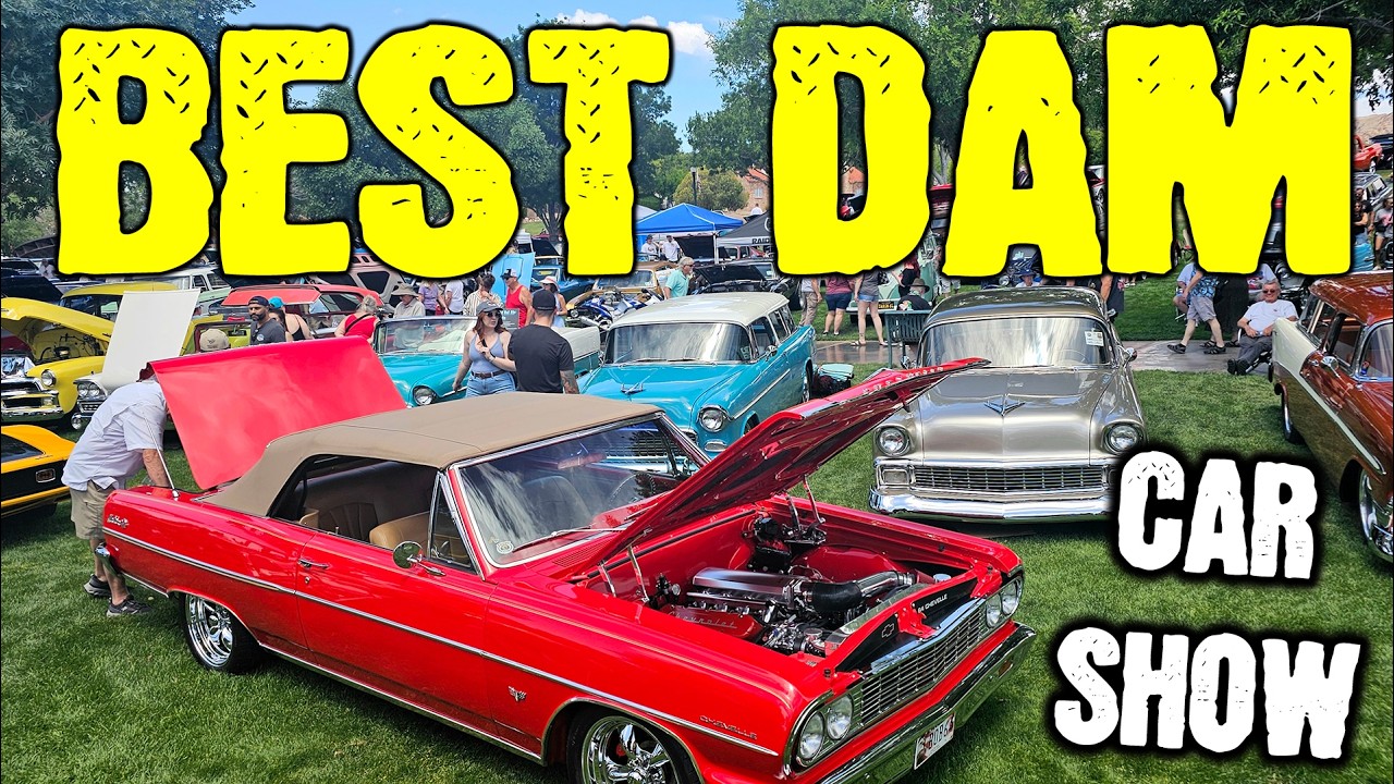 BEST DAM CAR SHOW 2025 - 3 HOURS OF CLASSIC CARS