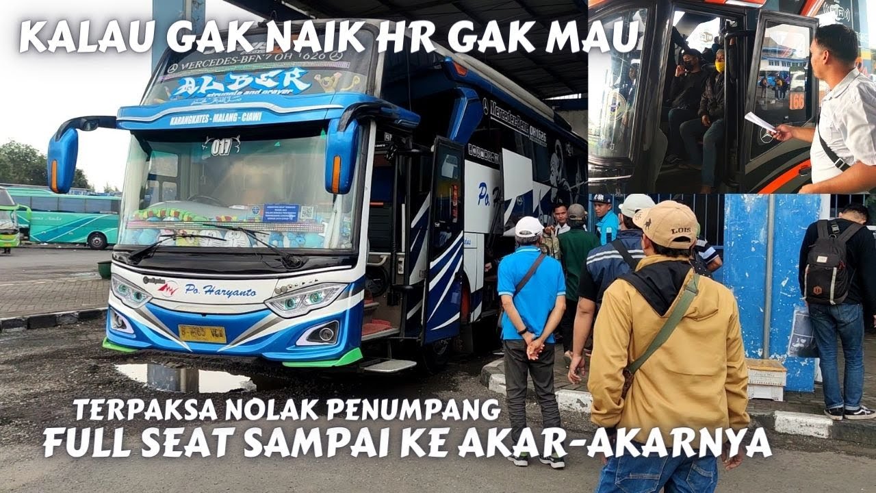 SAMPAI TUMPAH-TUMPAH! HARYANTO MALANG-JAKARTA SELALU PENUH PENUMPANG