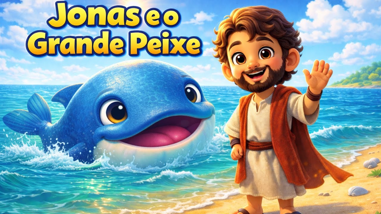 A INCRÍVEL HISTÓRIA DE JONAS E O GRANDE PEIXE.