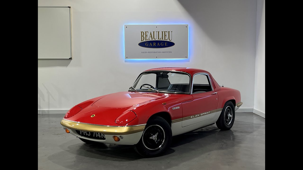 1972 Lotus Elan Sprint for sale *Walkaround and start up*