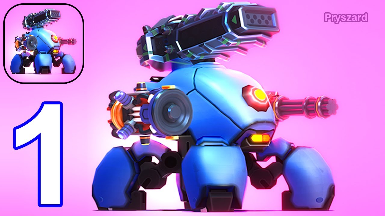 Little Big Robots Mech Battle - Gameplay Walkthrough Part 1 Tutorial (iOS, Android)