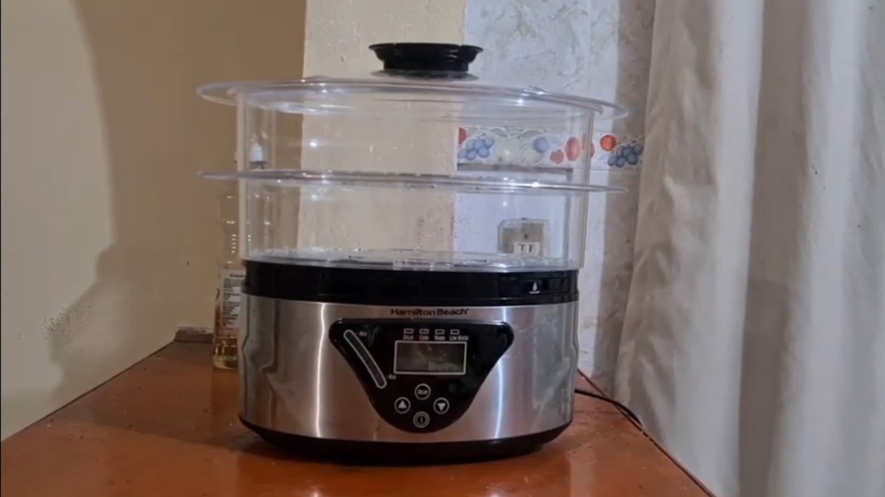 Vaporera digital Hamilton Beach | Review español
