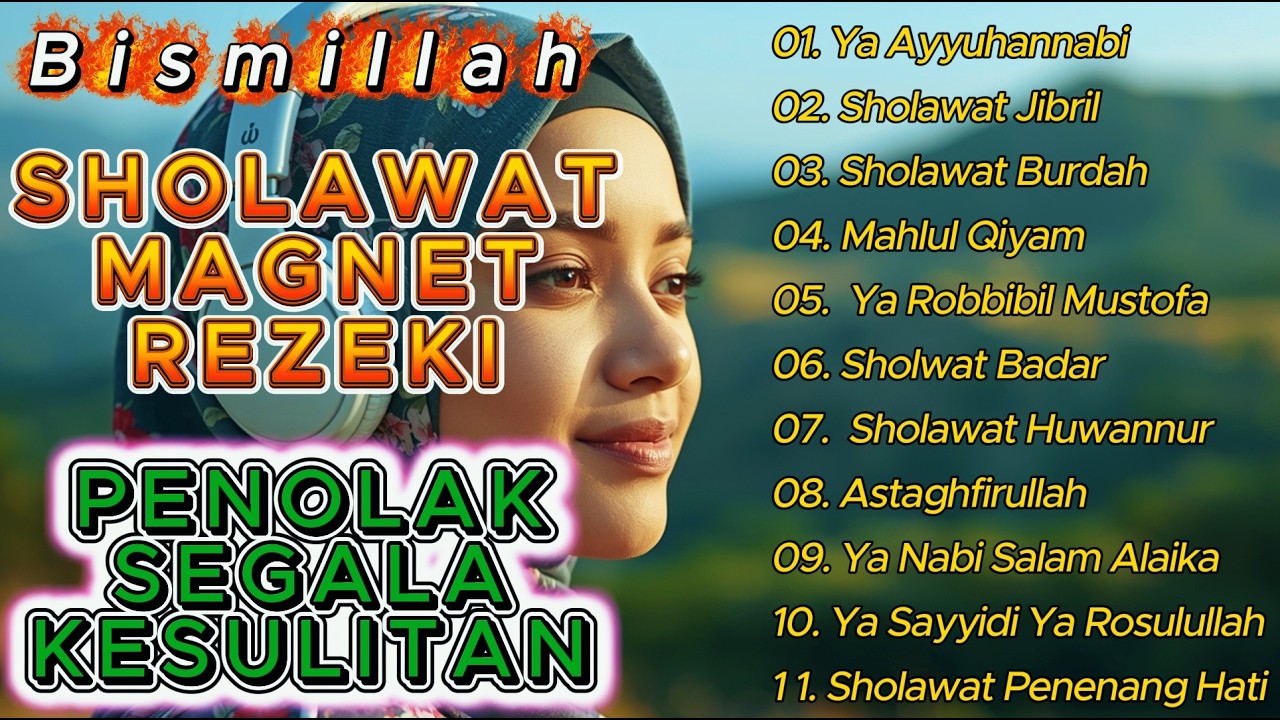 KUMPULAN SHOLAWAT TERBARU 2026 | SHOLAWAT PELANCAR REZEKI | Sholawat Jibril, Sholawat Badar, Nariyah