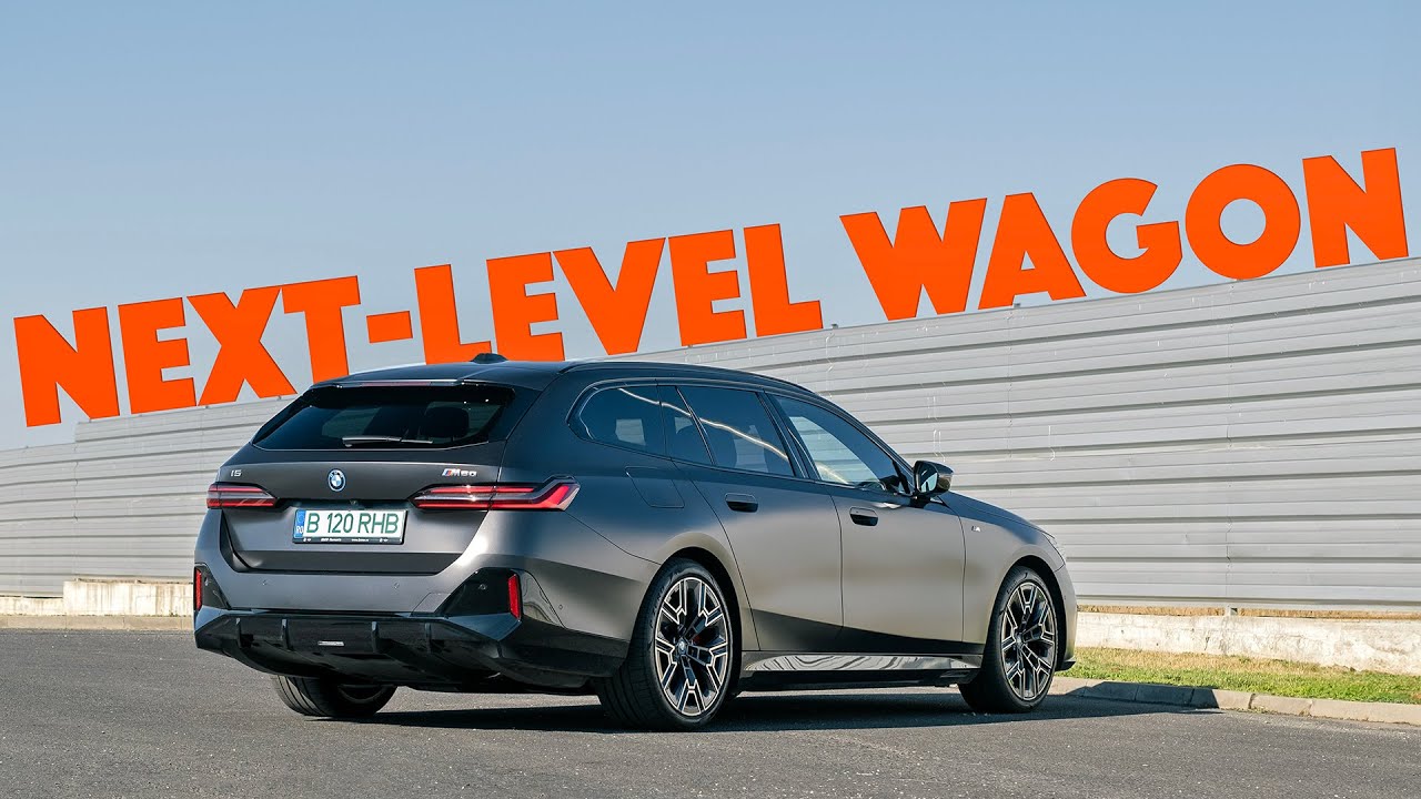 BMW i5 M60 Touring 2024 года — это электрический семейный универсал мощностью 600 л.с.