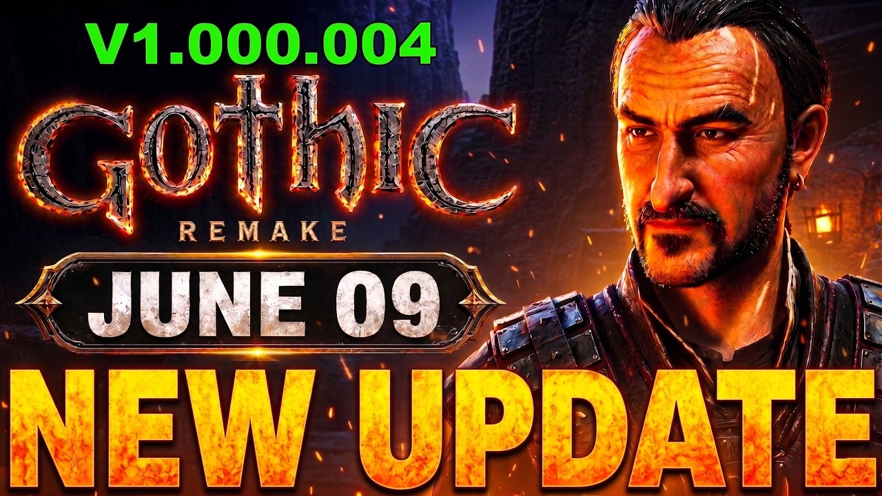 Gothic 1 Remake Update 1.000.004 Patch Is Here! Major Bug Fixes, Performance Issues Addressed & More