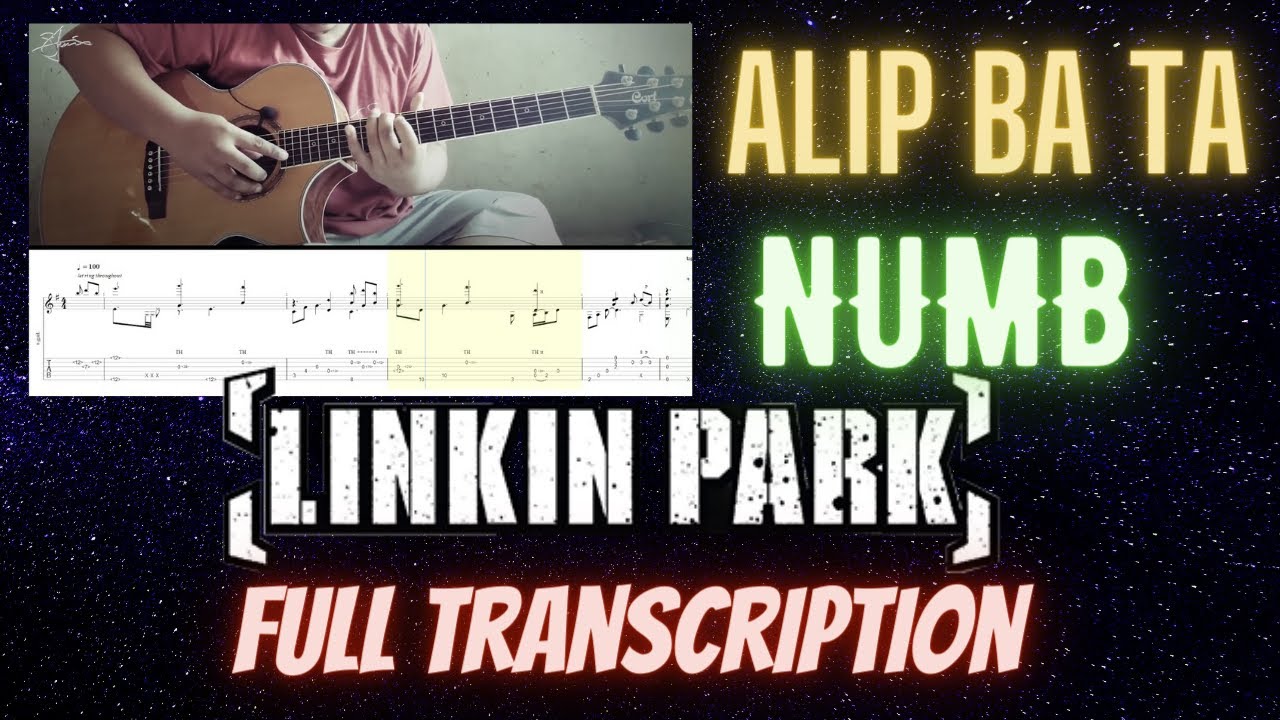 Linkin Park - Numb arr. by Alip Ba Ta - FULL TAB #AlipBaTa #Alipers #transcription
