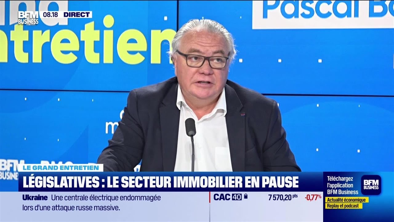 Pascal Boulanger (FPI) : Législatives, le secteur immobilier en pause