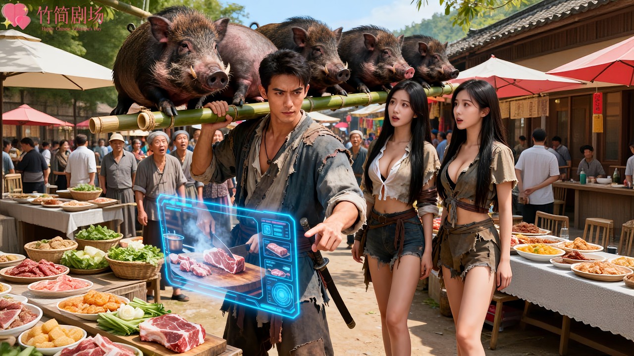 穿越荒年成残废被嫂子洗脚竟觉醒神级兑换系统！无敌神眼看穿千年人参一夜暴富，带着寡妇嫂子饥荒年天天吃大肉，无数村花美人踏破门槛争相服侍，逆袭荒年第一人！#回到饥荒年当地主