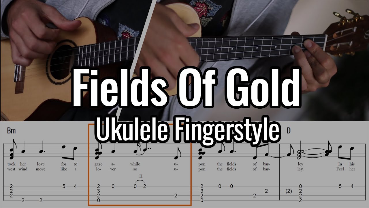 Sting - Fields Of Gold (Ukulele Fingerstyle)